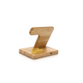 New products 3 in 1 Smart Portable Qi Phone Holder Watch Fast Wireless Charging Station 15W fastest wireless bamboo charger